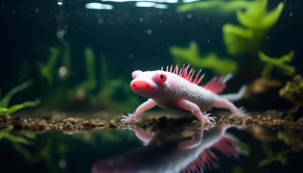 fascinating axolotl behavior study