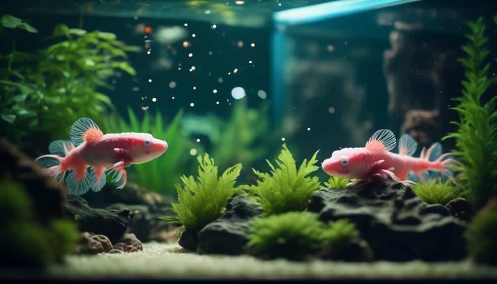 preparation for owning axolotl