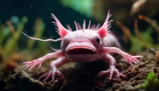 remarkable regeneration of axolotl