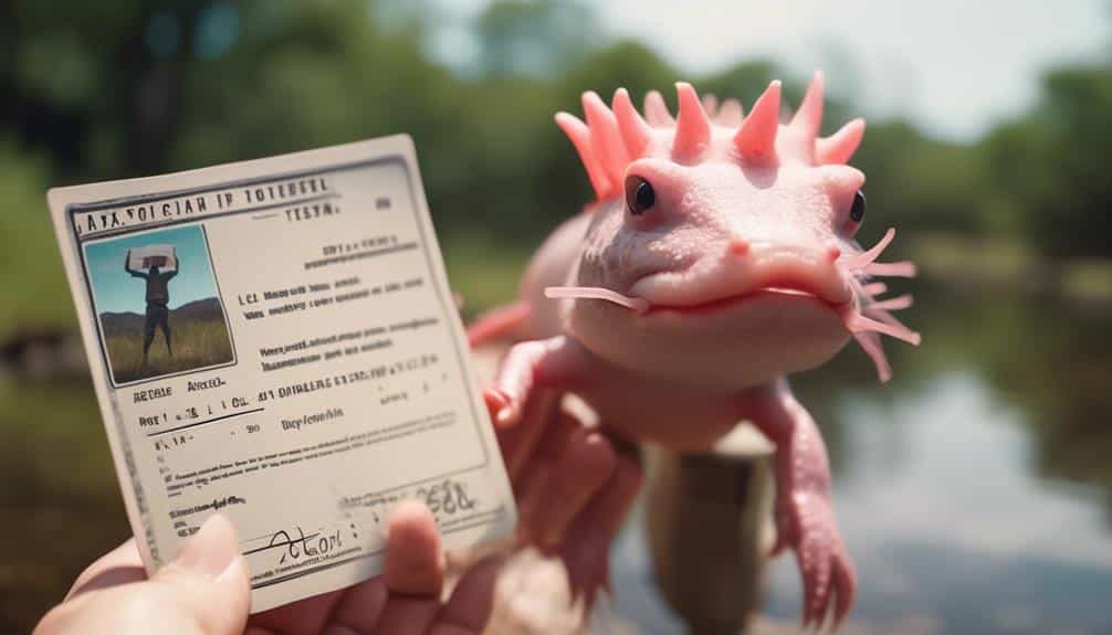 axolotl ownership regulations in texas