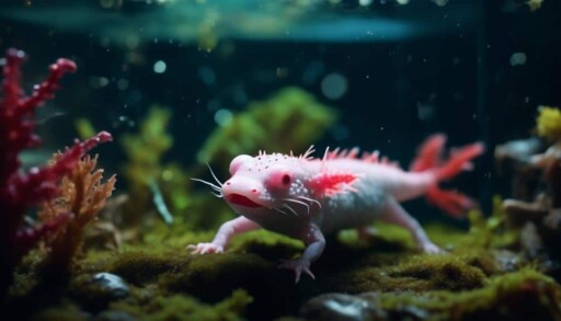 study of axolotl behavior