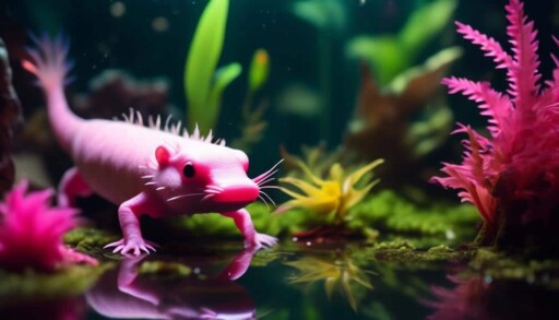 axolotl happiness signs and details