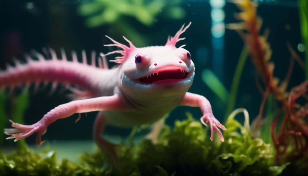 axolotls aquatic salamanders with unique regenerative abilities
