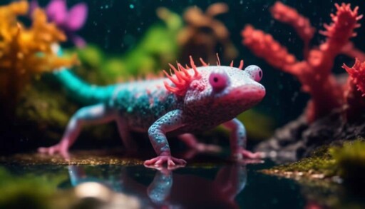 axolotls and newts genetic links