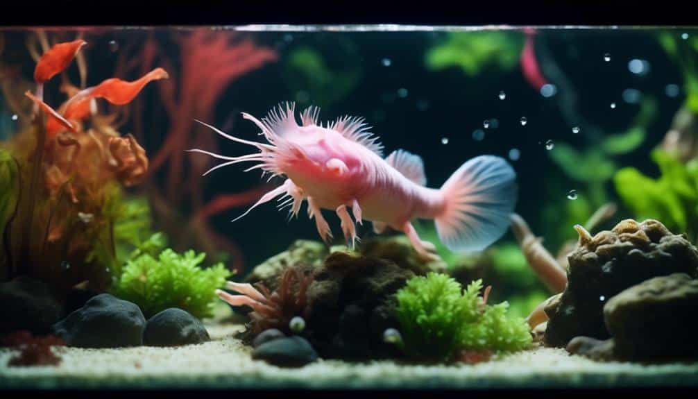 axolotl diet and nutrition