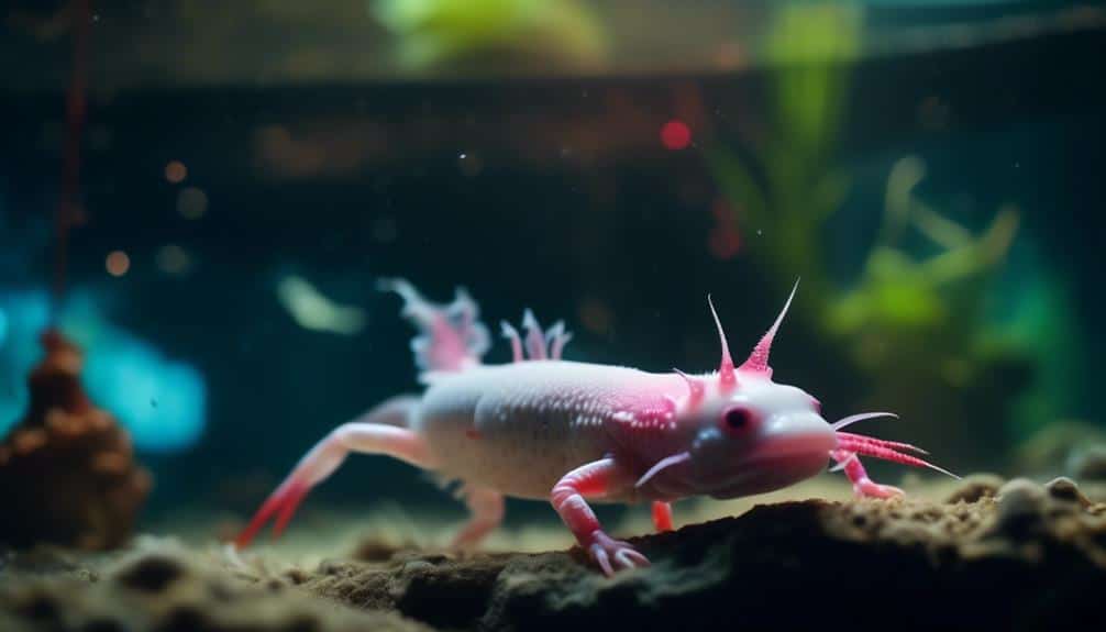 introducing ghost shrimp to axolotl