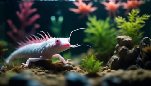 axolotls and ghost shrimp compatibility