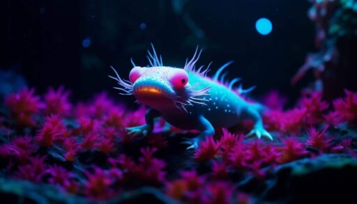 genetics and glowing axolotls
