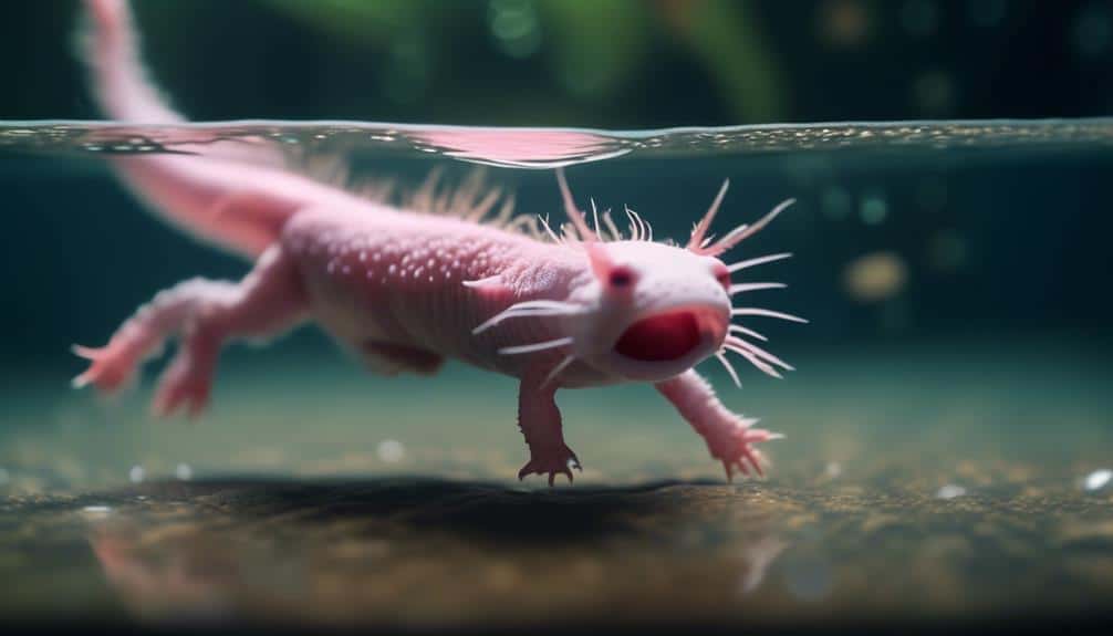 axolotls surprising ability to jump