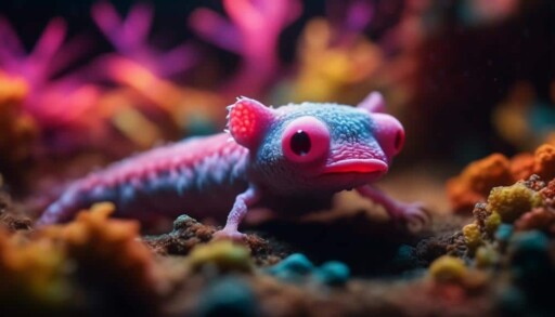 axolotls visual perception abilities