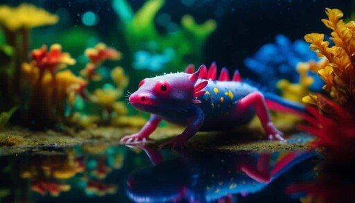 axolotls and color perception