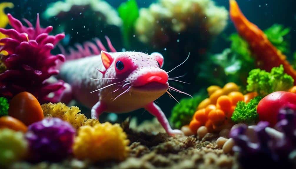 vegetables for axolotl health