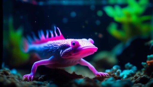 investigating axolotls and uv