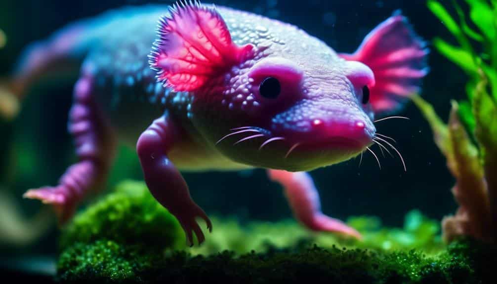 axolotl vision protection strategies