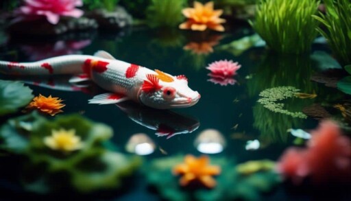 Can Axolotls Live With Koi Fish