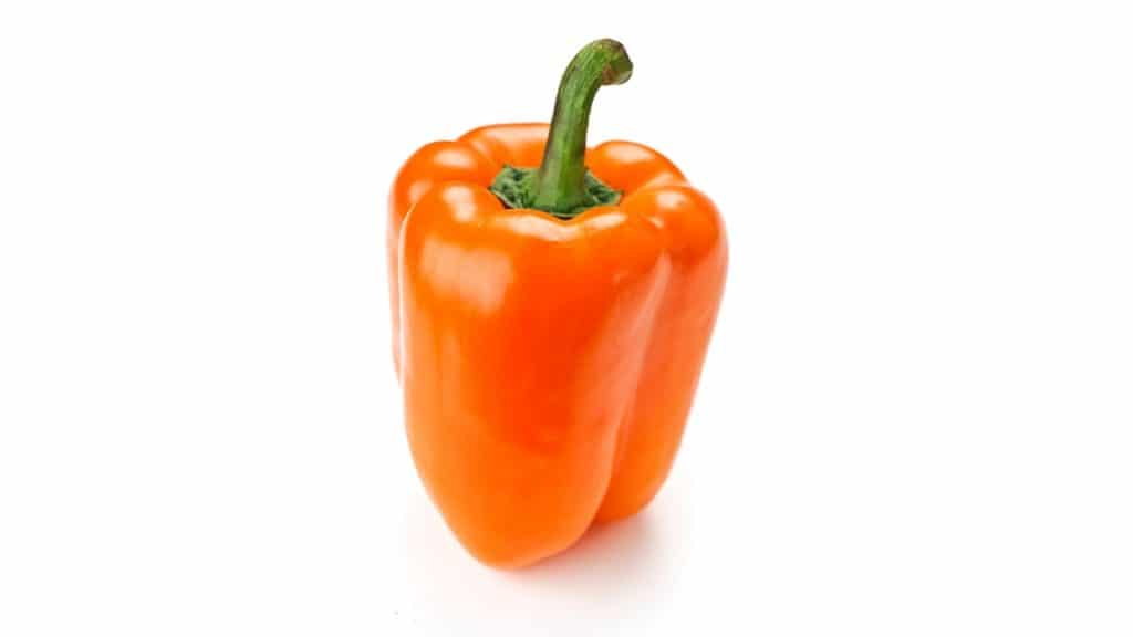 Orange bell pepper
