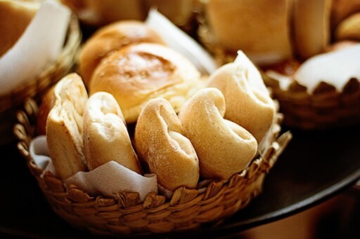 Baked, Breads, Basket, Bread Basket, Freshly Baked
