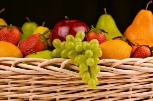 Fruits, Fresh, Basket, Fresh Fruits, Assorted