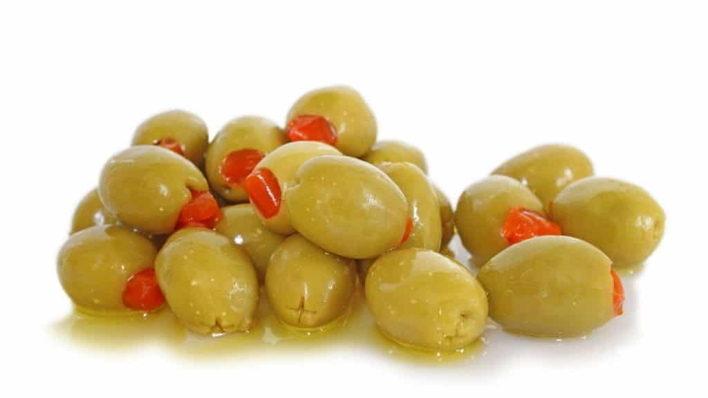 stuffed green olives