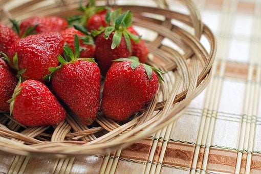 Strawberry, Fruit, Basket, Berry, Food