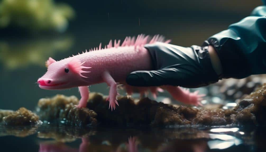 axolotl care and safety
