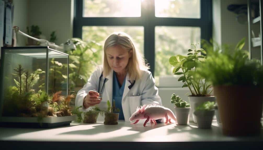 axolotl allergy management and treatment