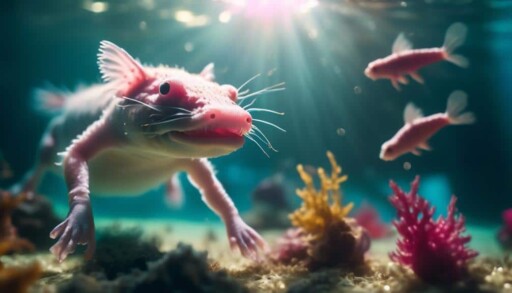Can You Swim With Axolotls