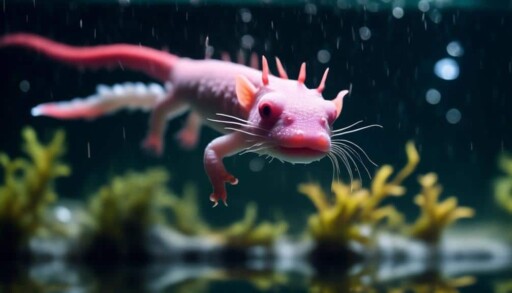 axolotls impressive aquatic agility
