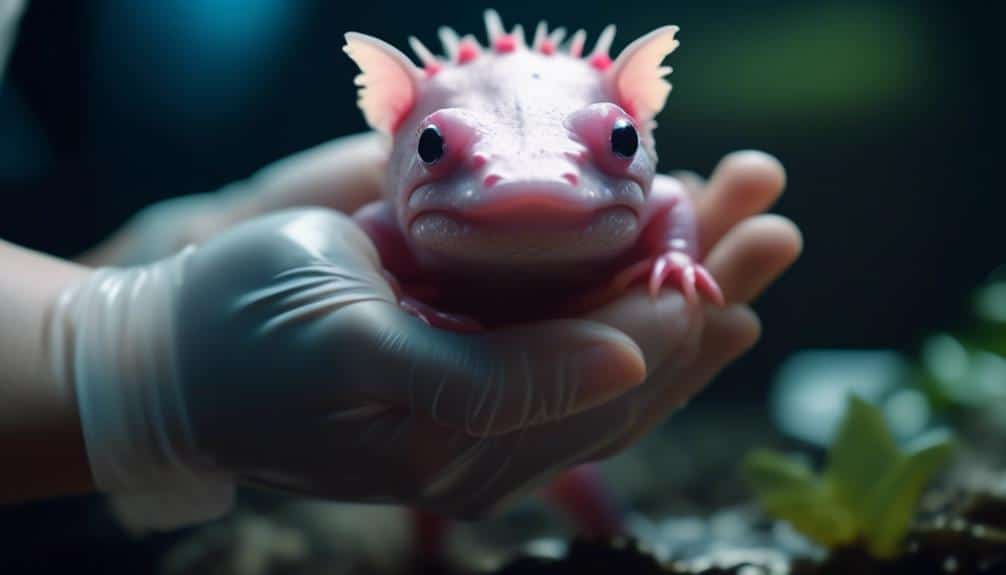 axolotl handling safety measures