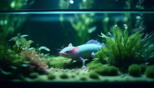 optimal lighting for axolotls