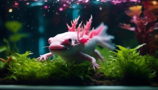 ideal temperature for axolotls