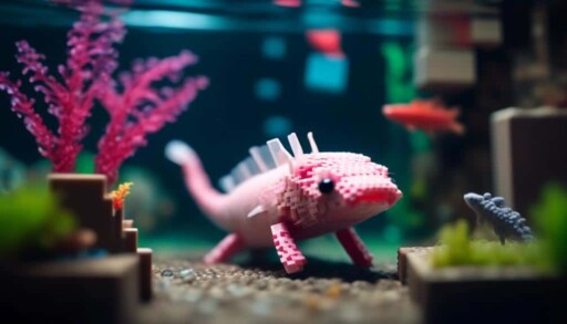 axolotl behavior in minecraft