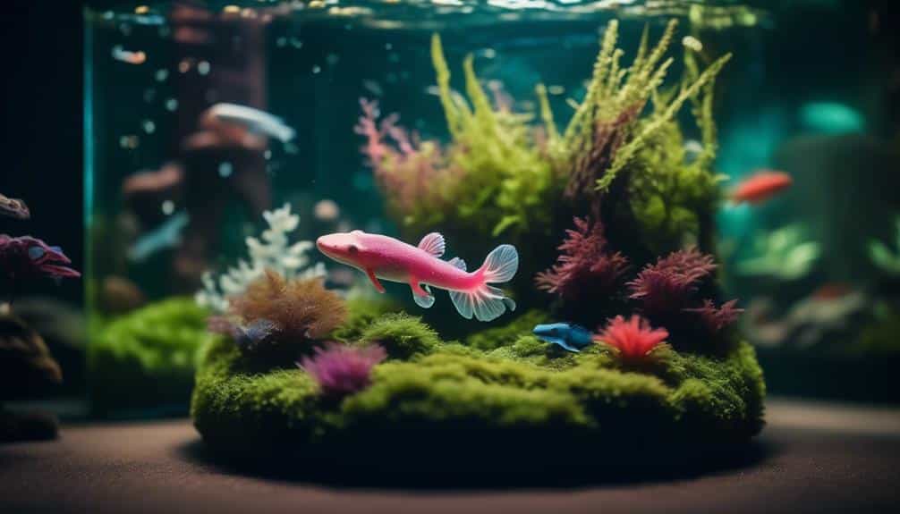 axolotl activity enrichment ideas