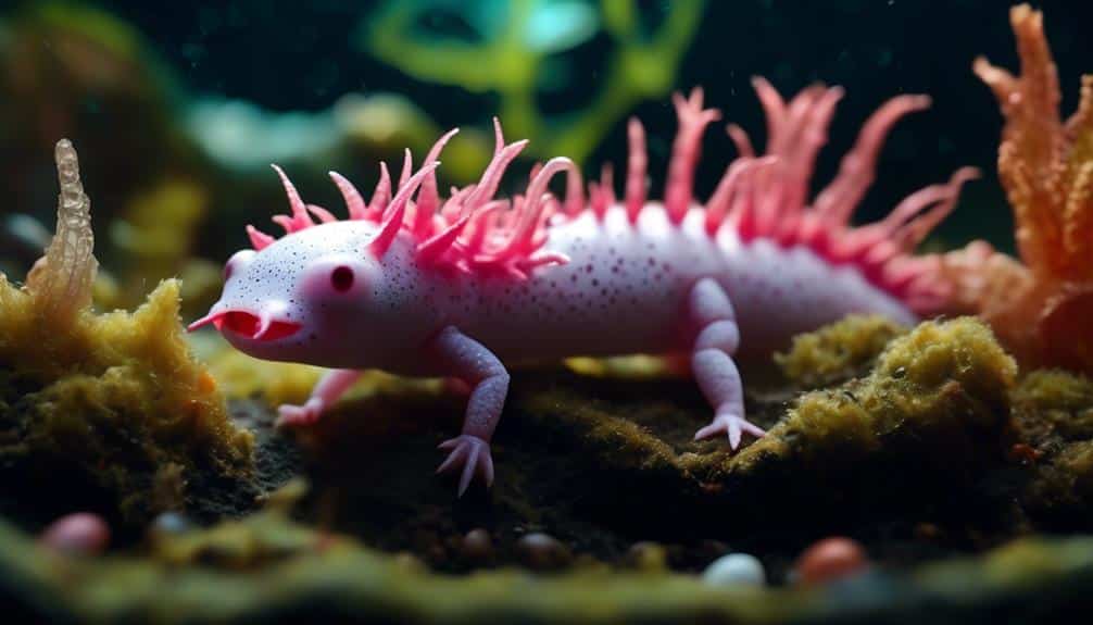 the journey of axolotls