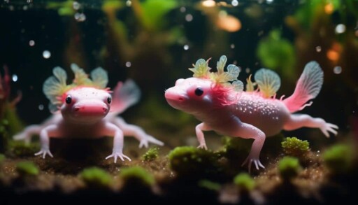 examining axolotl reproduction closely