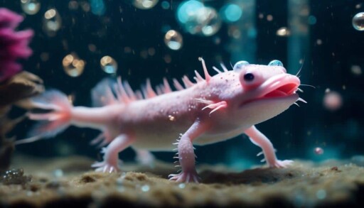 axolotls and aquatic environments