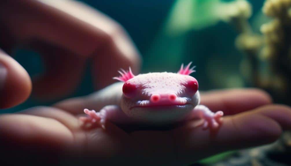axolotl human interaction observations and experiences