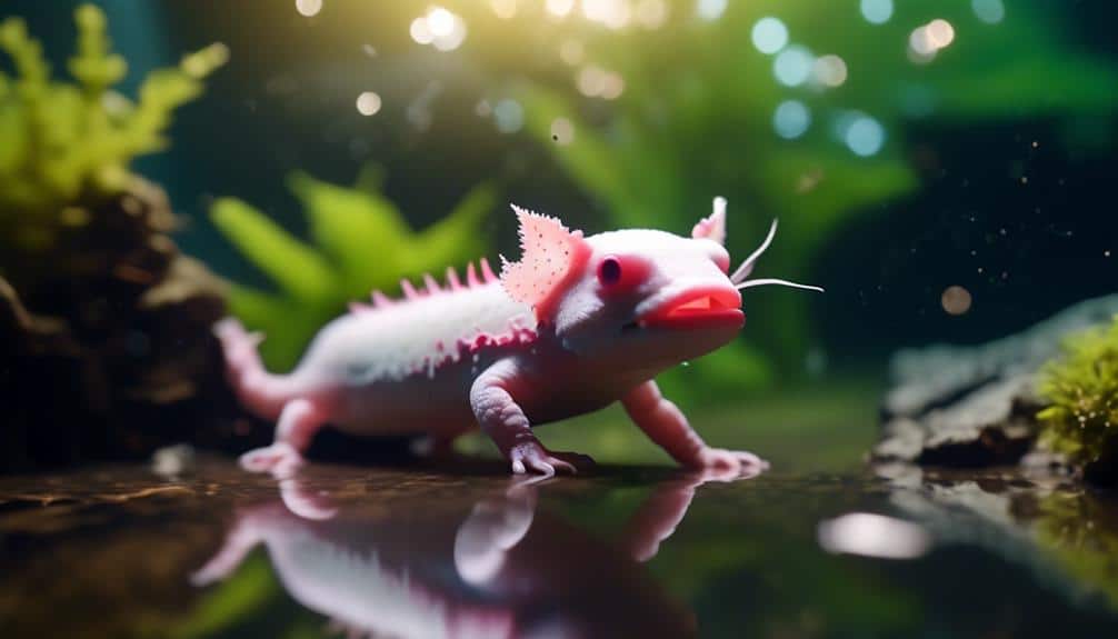 axolotl behavior and characteristics