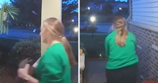 Doorbell Camera Captures Emotional Reunion With Lost Pet