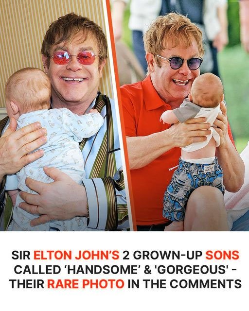 Elton John’s Adult Sons Are ‘Handsome’ and Not Spoiled Doing Chores for Pocket Money