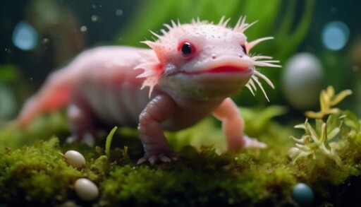nurturing baby axolotls responsibly