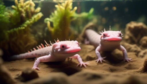 axolotl evolution and environment