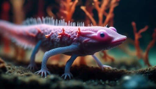 axolotl s respiratory system features