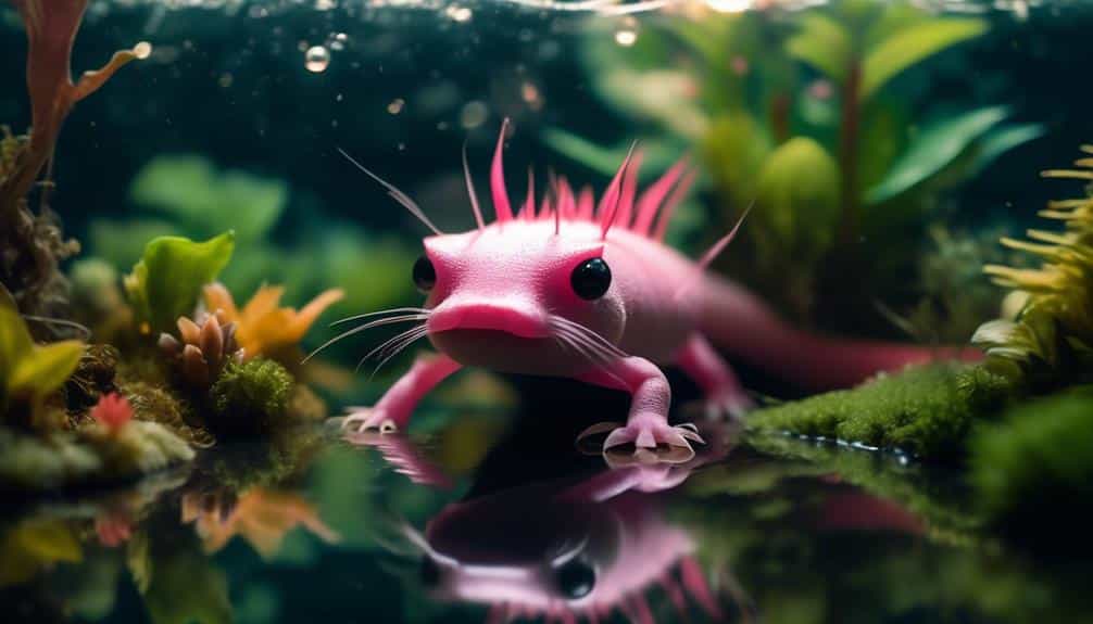 weight of axolotls variability