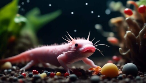 weight influences axolotl health