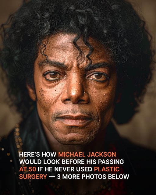How Michael Jackson Would Look without Plastic Surgery before His Passing At 50: Photo via AI