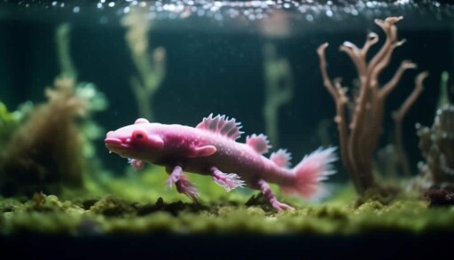 water change signs axolotl