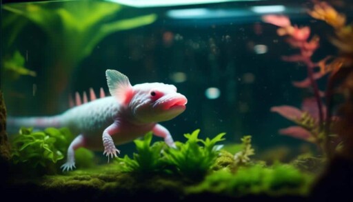 optimal axolotl water changes