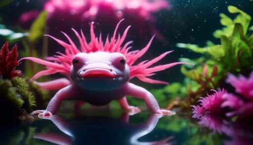 axolotl gill health maintenance