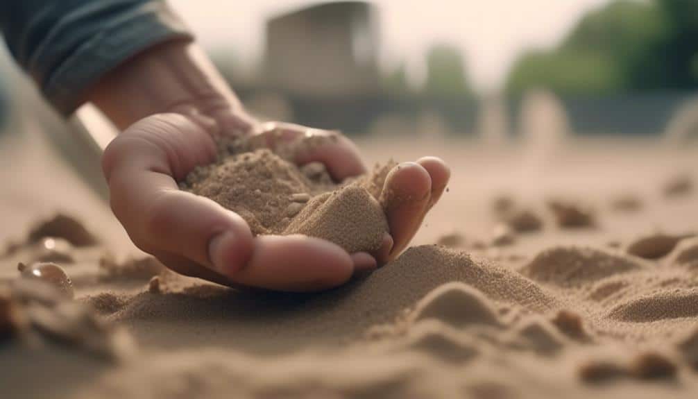 cleaning the litter box